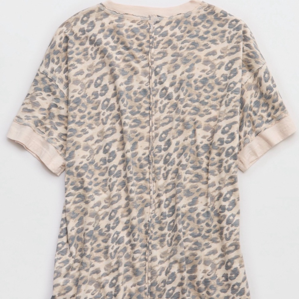 Aerie Crew Oversized Boyfriend T-Shirt - Picture 2 of 5